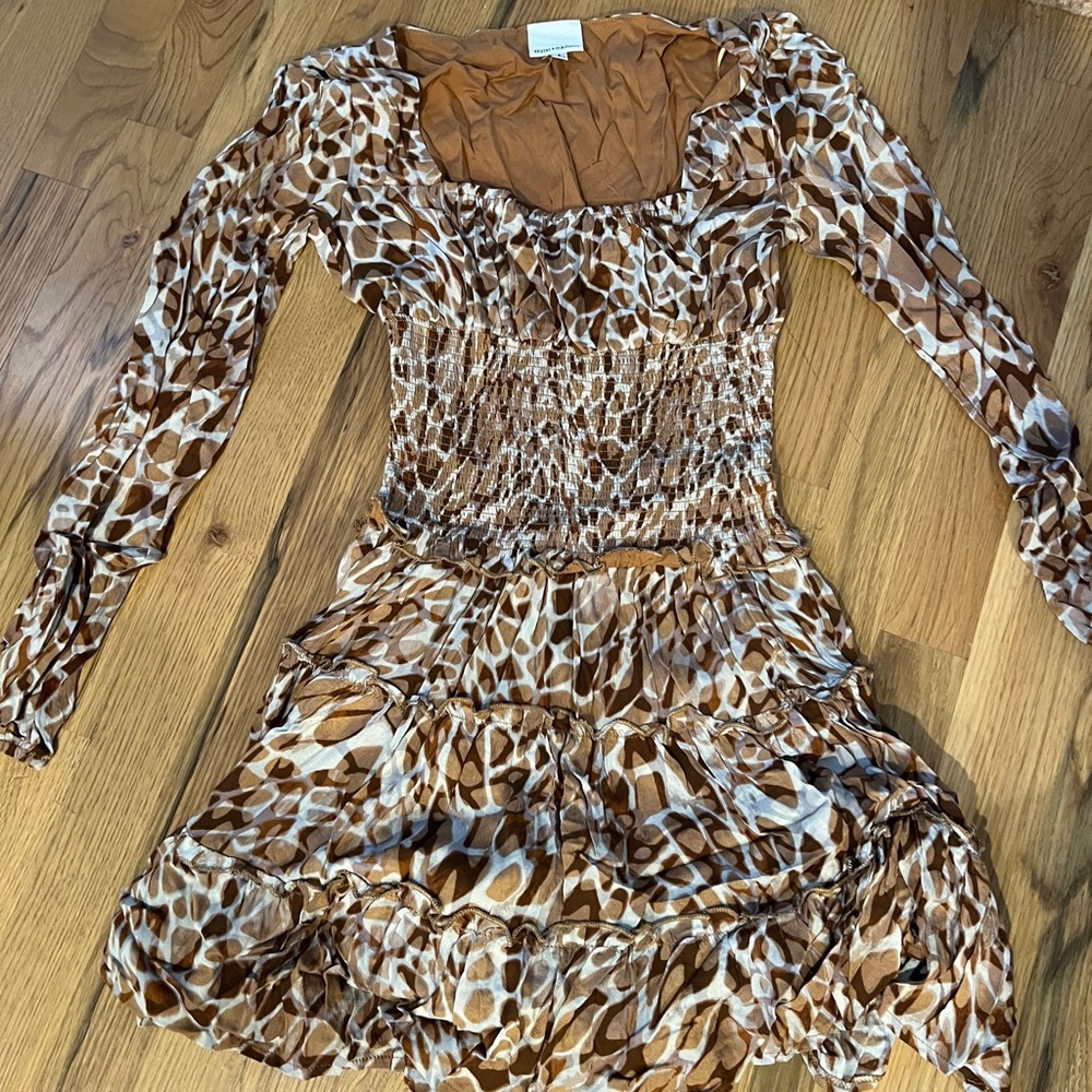 Red Dress boutique smocked dress